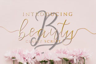 Beauty Flowers: A Charming Script for Elegant Designs