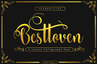 Besttoven: A Luxurious Script Font for Crafters