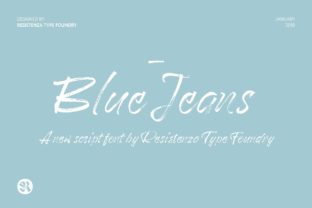 Blue Jeans: A Versatile Script Font for Your Brand