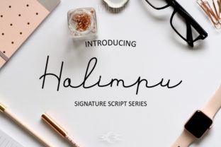Discover Halimpu: A Natural Script Font for Editorial Design