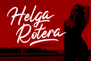 Discover Helga Rotera: A Bold Script Font for Creative Branding