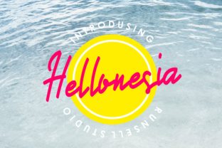 Discover Hellonesia: A Handwritten Typeface for Editorial Magic