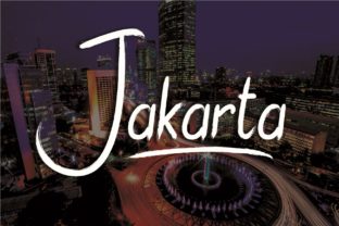 Discover Jakarta: A Handmade Brush Font for Editorial Flair