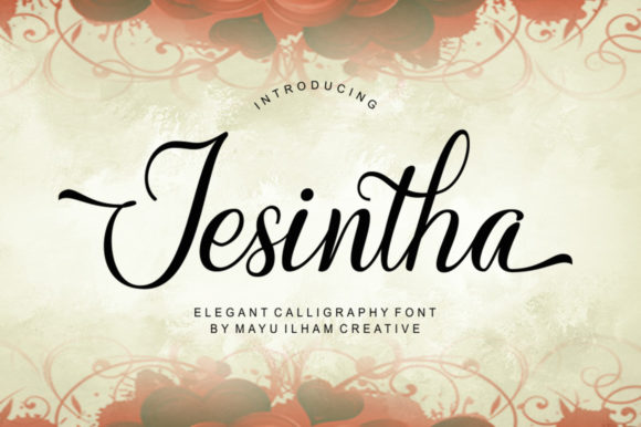 Discover Jesintha: A Premium Script Font for Elegant Campaigns
