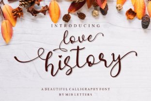 Elevate Your Web Design with Love History Font
