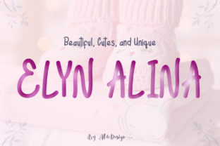 Elyn Alina: A Handwritten Font for Makers and Creators
