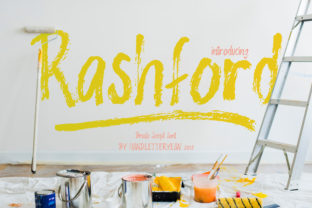 Enhance Your Campaigns with Rashford: A Versatile Brush Font