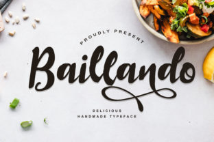 Enhance Your Craft with Baillando: A Versatile Handwritten Font