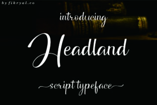 Headland: A Versatile Script Font for Modern Web Design