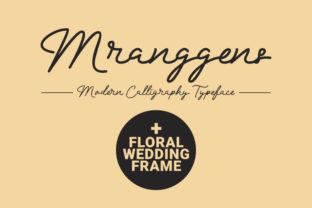 Mranggens: A Handwritten Font for Crafters and Creators