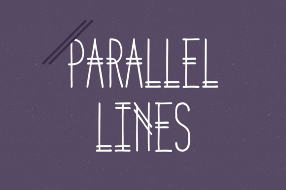 Parallel Lines: A Handwritten Font for Editorial Elegance