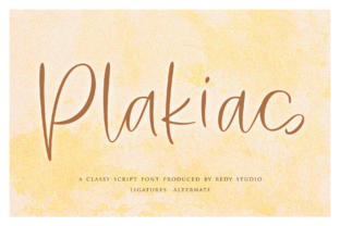 Plakias: A Chic Script Font for Editorial Elegance