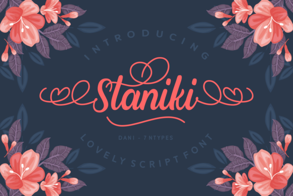Staniki: Elevate Your Campaigns with This Elegant Script Font
