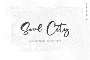 Unveiling Soul City: A Handmade Calligraphy Font for Your Next Campaign