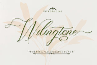 Wilingtone: A Luxurious Script Font for Elevating Your Campaigns